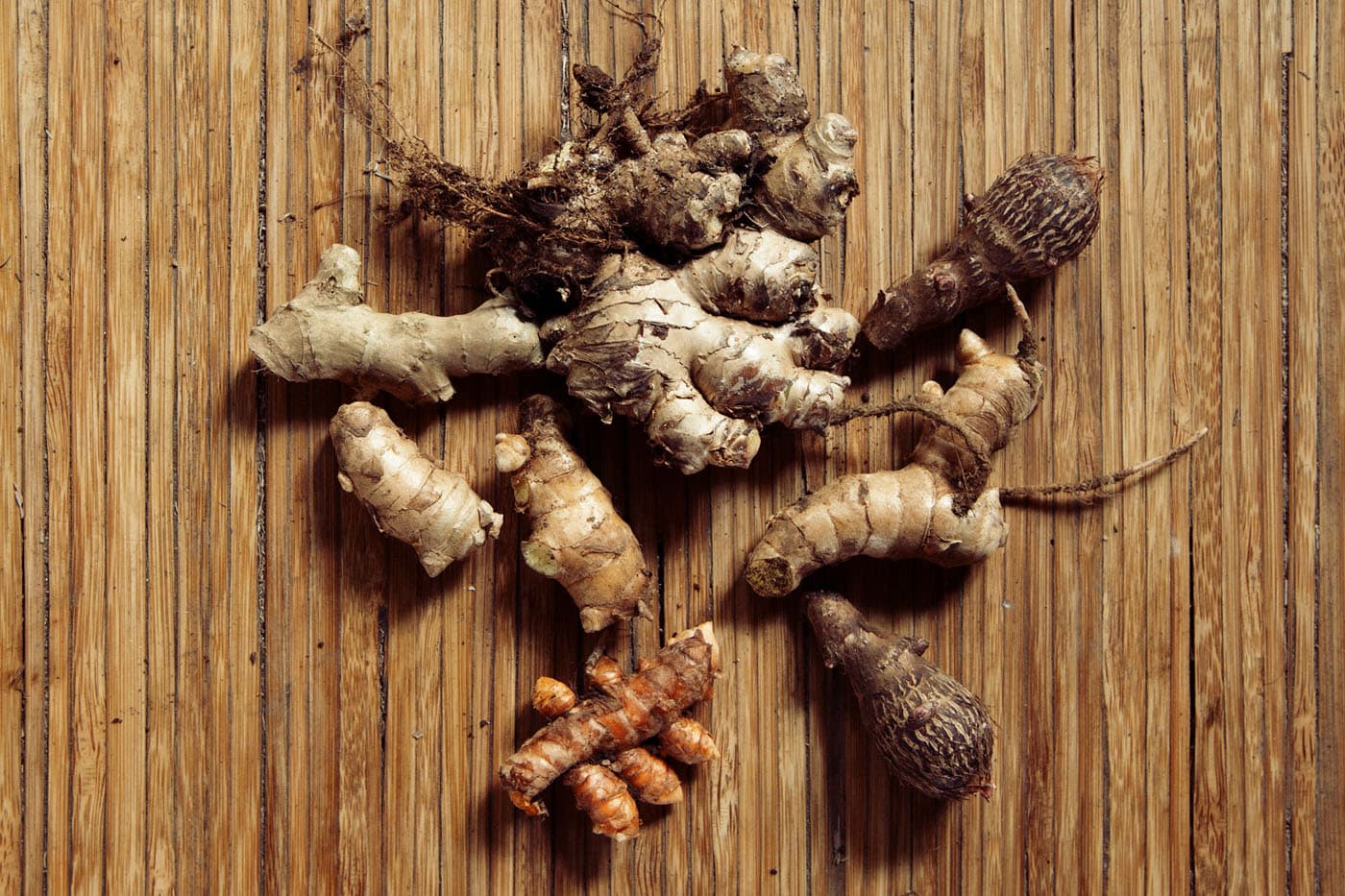 Ginger, Turmeric and Galangal